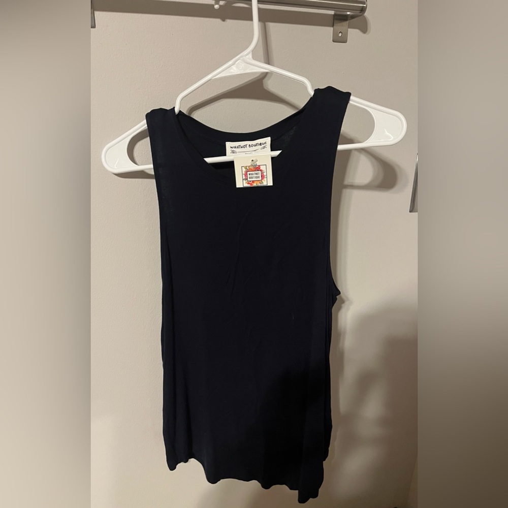Navy blue tank